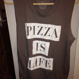Pizza!!!! Muscle Top